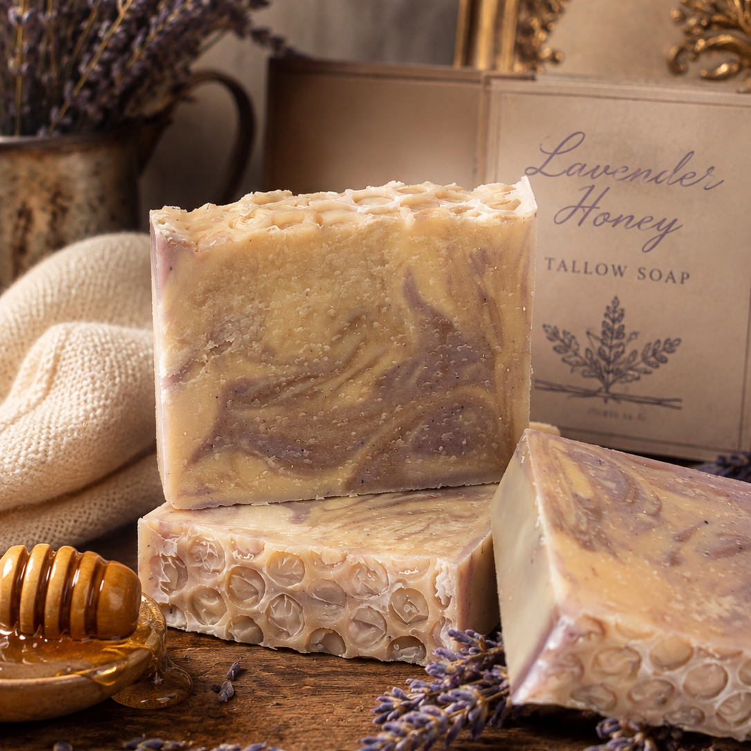Lavender Honey Tallow Soap