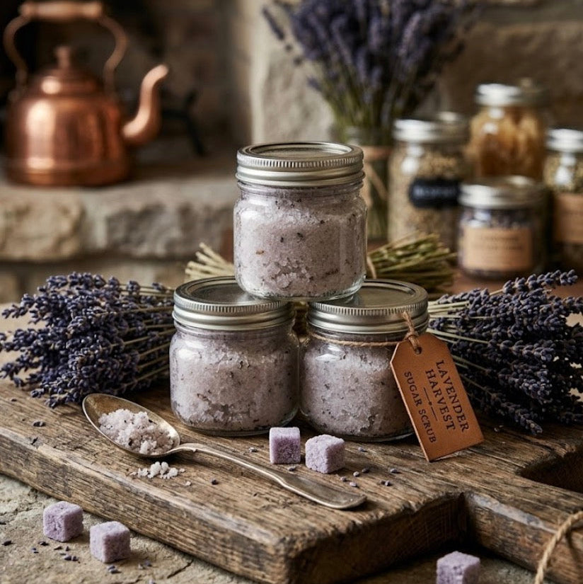 Lavender Pine Sugar Scrub