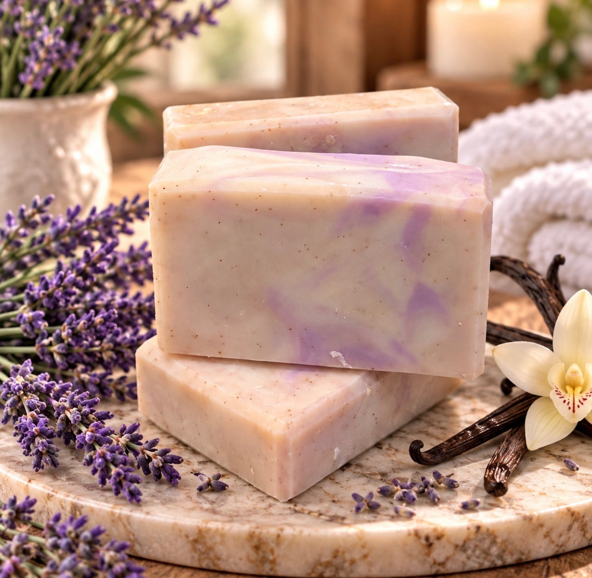 Lavender Vanilla Tallow Soap