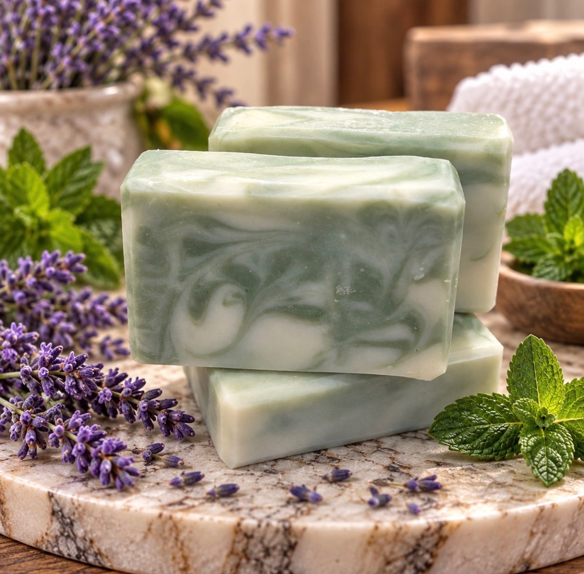 Lavender Mint Tallow Soap